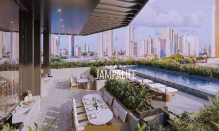 Flat com 1 dormitório à venda, 25 m² por R$ 299.000,00 - Tambauzinho - João Pessoa/PB