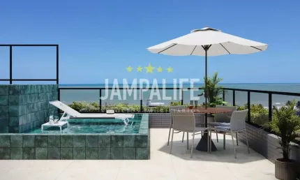 Apartamento com 2 dormitórios à venda, 59 m² por r$ 530.000,00 - intermares - cabedelo/pb