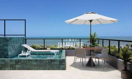 Apartamento com 2 dormitórios à venda, 59 m² por R$ 530.000,00 - Intermares - Cabedelo/PB