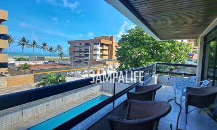 Apartamento com 3 dormitórios à venda, 164 m² por R$ 890.000 - Intermares - Cabedelo/PB