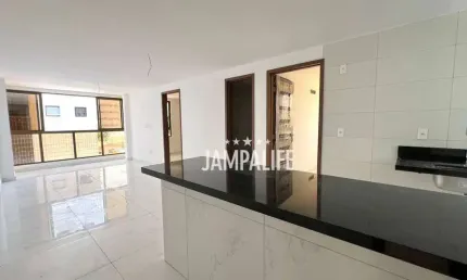 Apartamento com 2 dormitórios à venda, 58 m² por R$ 468.000,00 - Ponta de Campina - Cabedelo/PB