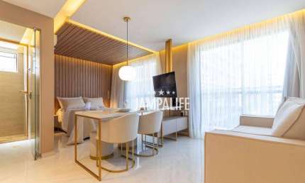 Flat com 1 quarto à venda na Avenida Infante Dom Henrique, Tambaú, João Pessoa