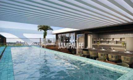 Flat com 1 dormitório à venda, 23 m² por R$ 279.000,00 - Praia do Poço - Cabedelo/PB