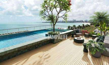Flat com 1 dormitório à venda, 23 m² por R$ 368.000,00 - Jardim Oceania - João Pessoa/PB