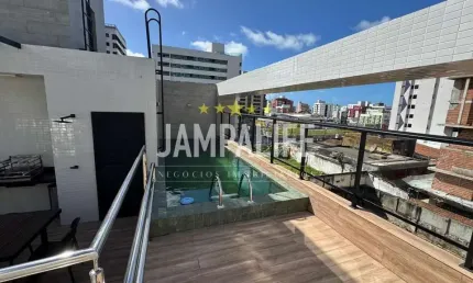 Apartamento com 3 dormitórios à venda, 64 m² por R$ 630.000,00 - Cabo Branco - João Pessoa/PB