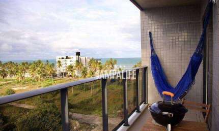 Apartamento com 1 dormitório à venda, 50 m² por R$ 420.000,00 - Intermares - Cabedelo/PB