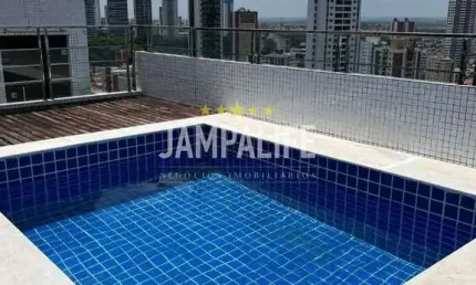 Cobertura com 4 dormitórios à venda, 508 m² por R$ 2.300.000,00 - Manaíra - João Pessoa/PB