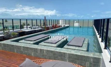 Flat com 1 quarto à venda na Avenida Governador Argemiro de Figueiredo, Jardim Oceania, João Pessoa