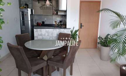 Apartamento com 2 dormitórios à venda, 55 m² por R$ 370.000,00 - Bancários - João Pessoa/PB
