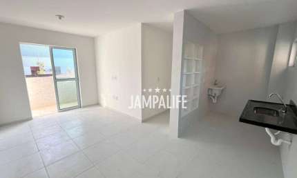 Apartamento com 2 dormitórios à venda, 55 m² por R$ 220.000,00 - Camboinha - Cabedelo/PB