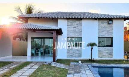 Casa com 3 dormitórios à venda, 110 m² por R$ 499.000,00 - Jacumã - Conde/PB