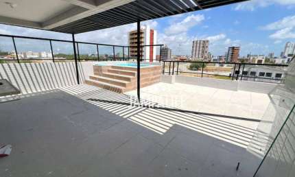Cobertura com 3 dormitórios à venda, 123 m² por R$ 550.000,00 - Aeroclube - João Pessoa/PB