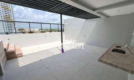 Cobertura com 2 dormitórios à venda, 103 m² por R$ 450.000,00 - Aeroclube - João Pessoa/PB
