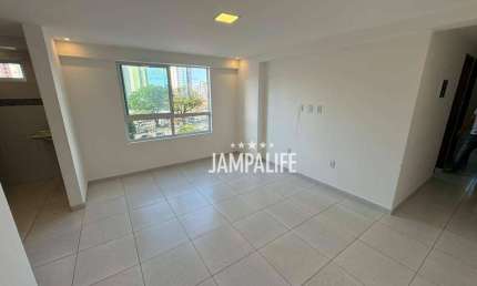 Apartamento com 2 dormitórios à venda, 57 m² por R$ 425.000,00 - Miramar - João Pessoa/PB