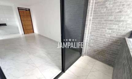 Apartamento com 2 dormitórios à venda, 54 m² por R$ 325.000 - Brisamar - João Pessoa/PB