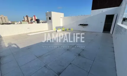 Cobertura com 3 dormitórios à venda, 160 m² por r$ 520.000,00 - bessa - joão pessoa/pb