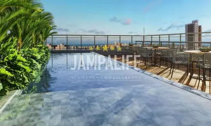 Apartamento com 1 dormitório à venda, 35 m² por R$ 352.000,00 - Jardim Oceania - João Pessoa/PB