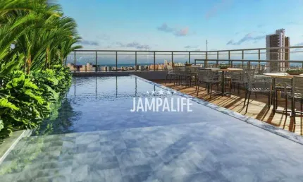 Apartamento com 1 dormitório à venda, 35 m² por R$ 352.000,00 - Jardim Oceania - João Pessoa/PB