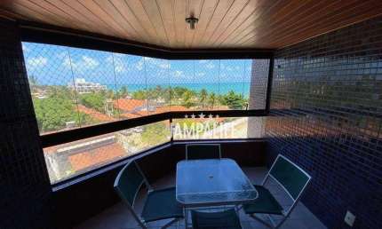 Apartamento com 3 dormitórios à venda, 120 m² por R$ 642.000,00 - P. Areia Dourada - Cabedelo/PB