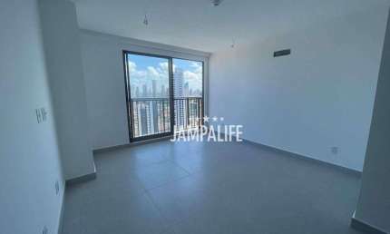 Flat com 1 dormitório à venda, 28 m² por R$ 360.000,00 - Manaíra - João Pessoa/PB
