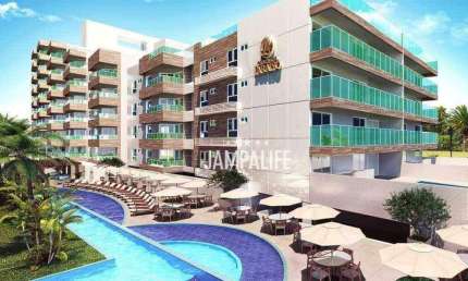 Apartamento com 2 quartos à venda na Rua Aureanita Guimarães Siqueira, Ponta de Campina, Cabedelo