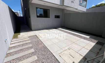 Casa com 3 dormitórios à venda, 89 m² por R$ 410.000,00 - Ponta de Campina - Cabedelo/PB