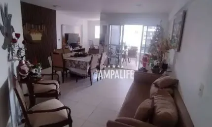 Apartamento com 4 dormitórios à venda, 140 m² por R$ 800.000 - Brisamar - João Pessoa/PB