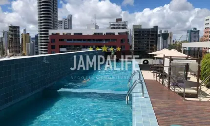 Apartamento com 2 dormitórios à venda, 54 m² por r$ 710.000,00 - manaíra - joão pessoa/pb