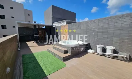 Cobertura com 2 dormitórios à venda, 111 m² por R$ 410.000,00 - Bessa - João Pessoa/PB