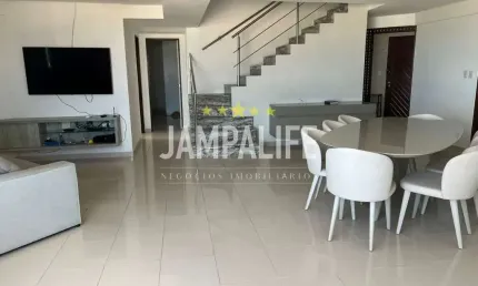 Cobertura com 3 dormitórios à venda, 225 m² por R$ 1.290.000,00 - Intermares - Cabedelo/PB