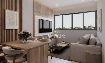 Apartamento Garden com 2 dormitórios à venda, 58 m² por R$ 366.000,00 - Altiplano Cabo Branco - João Pessoa/PB