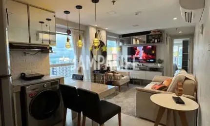 Flat com 1 dormitório à venda, 38 m² por R$ 700.000,00 - Tambaú - João Pessoa/PB