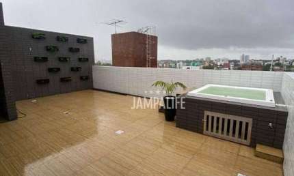 Cobertura com 3 dormitórios à venda, 120 m² por R$ 520.000,00 - Bancários - João Pessoa/PB