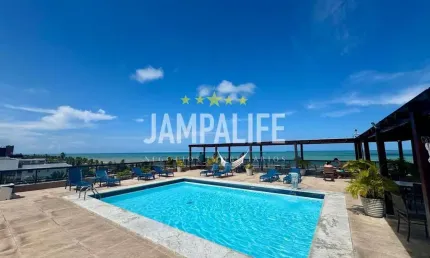 Apartamento Garden com 2 dormitórios à venda, 52 m² por R$ 570.000,00 - Cabo Branco - João Pessoa/PB