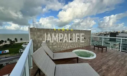 Cobertura com 2 dormitórios à venda, 186 m² por R$ 1.850.000,00 - Jardim Oceania - João Pessoa/PB
