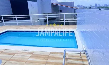 Apartamento com 2 dormitórios à venda, 52 m² por r$ 380.000,00 - bessa - joão pessoa/pb