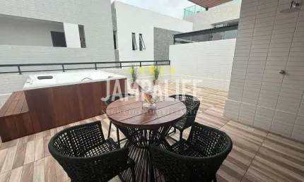 Cobertura com 2 dormitórios à venda, 95 m² por R$ 585.000,00 - Bessa - João Pessoa/PB