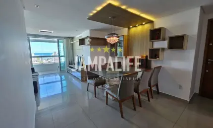 Apartamento com 3 dormitórios à venda, 121 m² por r$ 850.000,00 - jardim oceania - joão pessoa/pb
