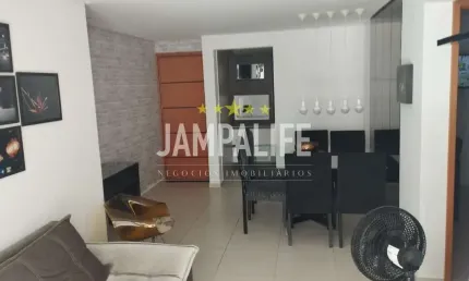 Apartamento garden com 2 dormitórios à venda, 75 m² por r$ 540.000,00 - bessa - joão pessoa/pb