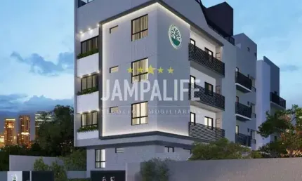 Apartamento garden com 2 dormitórios à venda, 51 m² por r$ 630.000,00 - bancários - joão pessoa/pb