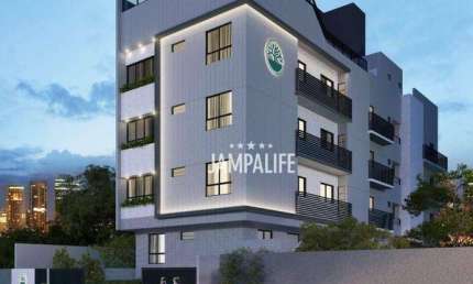 Apartamento Garden com 2 dormitórios à venda, 51 m² por R$ 630.000,00 - Bancários - João Pessoa/PB