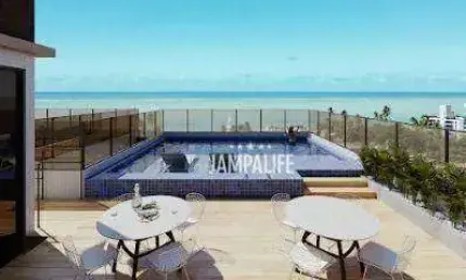 Apartamento com 2 dormitórios à venda, 59 m² por R$ 430.000,00 - Praia Formosa - Cabedelo/PB
