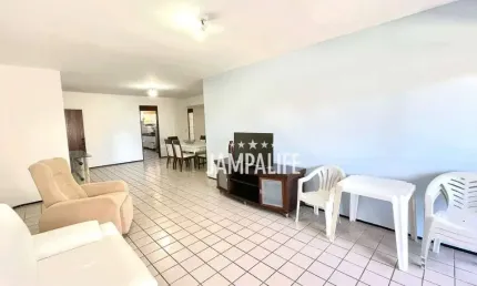 Apartamento com 4 dormitórios, 180 m² - venda por R$ 690.000,00 ou aluguel por R$ 7.066,67/mês - Camboinha - Cabedelo/PB