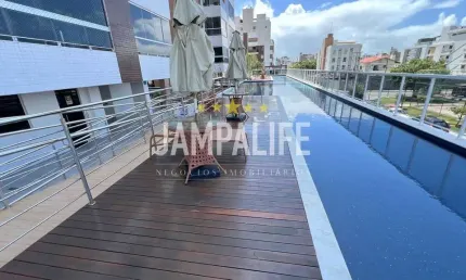 Apartamento com 2 dormitórios à venda, 81 m² por r$ 850.000,00 - intermares - cabedelo/pb