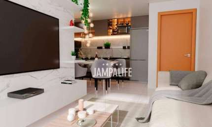 Flat com 1 dormitório à venda, 22 m² por R$ 230.000,00 - Aeroclube - João Pessoa/PB
