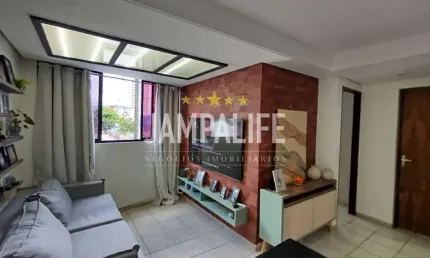 Apartamento com 2 dormitórios à venda, 61 m² por R$ 360.000,00 - Aeroclube - João Pessoa/PB