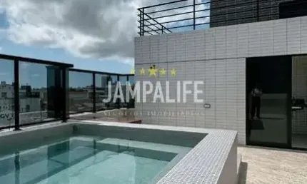 Cobertura com 3 dormitórios à venda, 127 m² por R$ 670.000,00 - Bancários - João Pessoa/PB