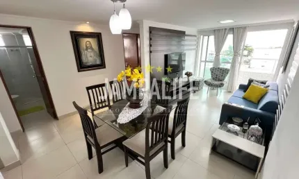 Apartamento com 3 dormitórios à venda, 77 m² por r$ 550.000,00 - bessa - joão pessoa/pb