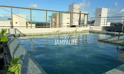 Apartamento com 2 dormitórios à venda, 51 m² por R$ 439.000,00 - Intermares - Cabedelo/PB