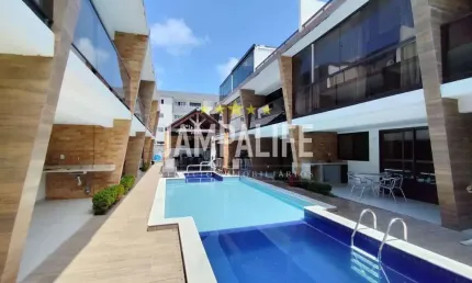 Casa com 3 dormitórios, 128 m² - venda por R$ 800.000,00 ou aluguel por R$ 5.750,00/mês - Ponta de Campina - Cabedelo/PB